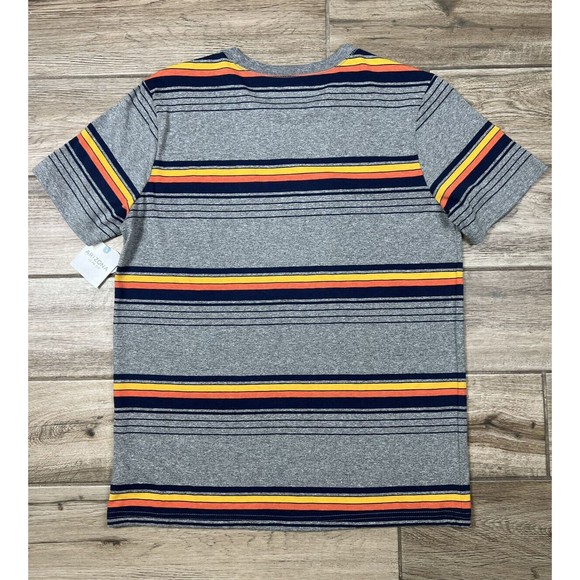 Arizona Jeans Co Crew Neck T-Shirt Retro Surf Style Stripes Size XL Boys NWT - Picture 2 of 9